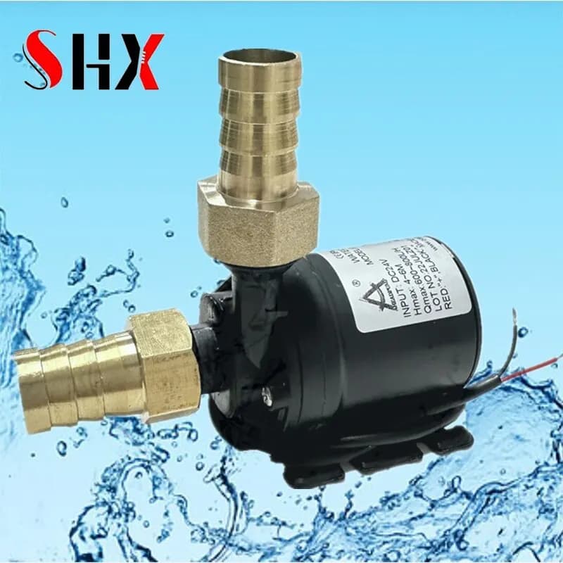 Pompe à eau solaire submersible en surpoids, moteur sans balais, arbre en céramique, ultra silencieu