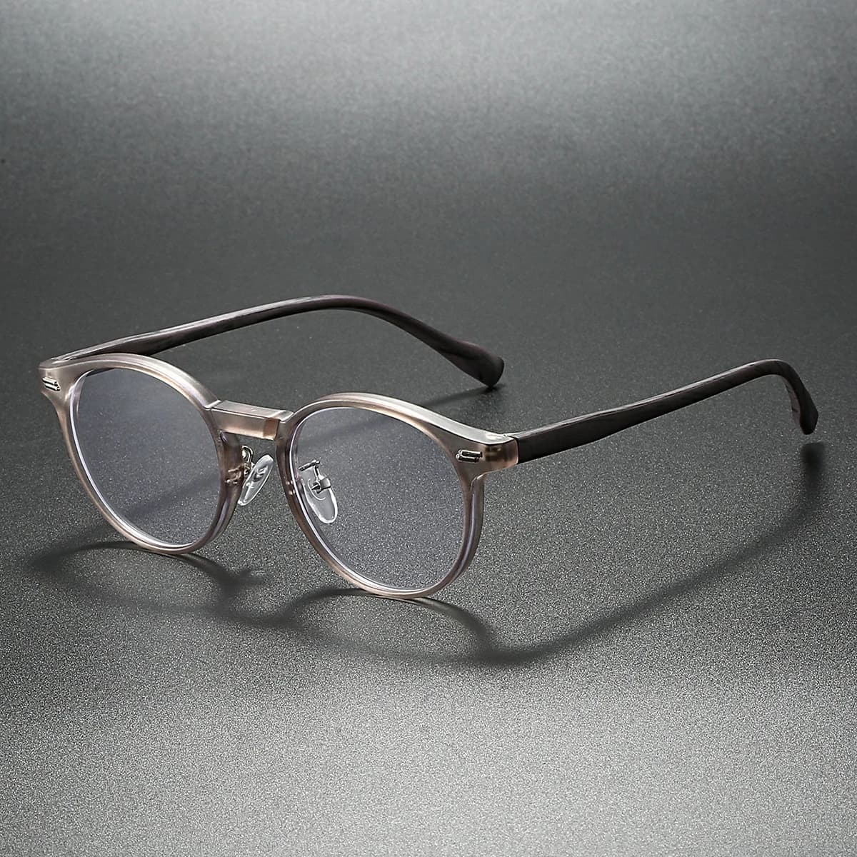 KAMMPT Vintage lunettes rondes mode rétro bleu lumière bloquant lunettes à la mode Design élégant co
