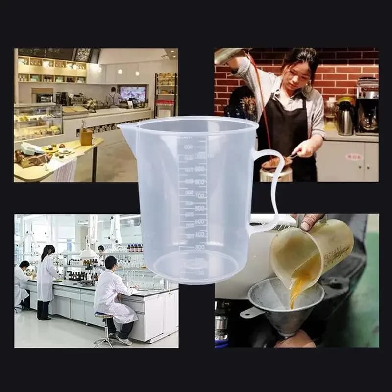 250/500/1000/2000 Ml bec laboratoire de cuisine avec poignée tasse à mesurer cuisson liquide pichet 