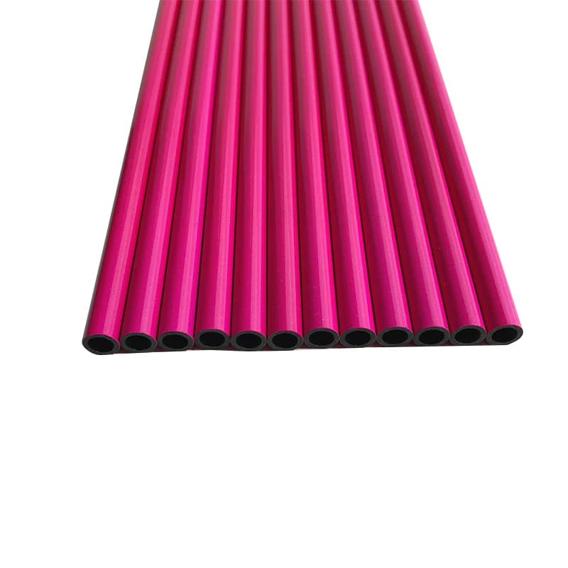 12 pièces tir à l'arc pur carbone flèches arbre ID4.2mm noir/rose 30 pouces pour arc classique et fl