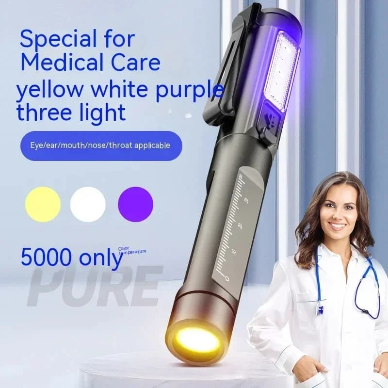 Stylo médical professionnel lumière pratique lampe de poche LED Rechargeable premiers secours médeci
