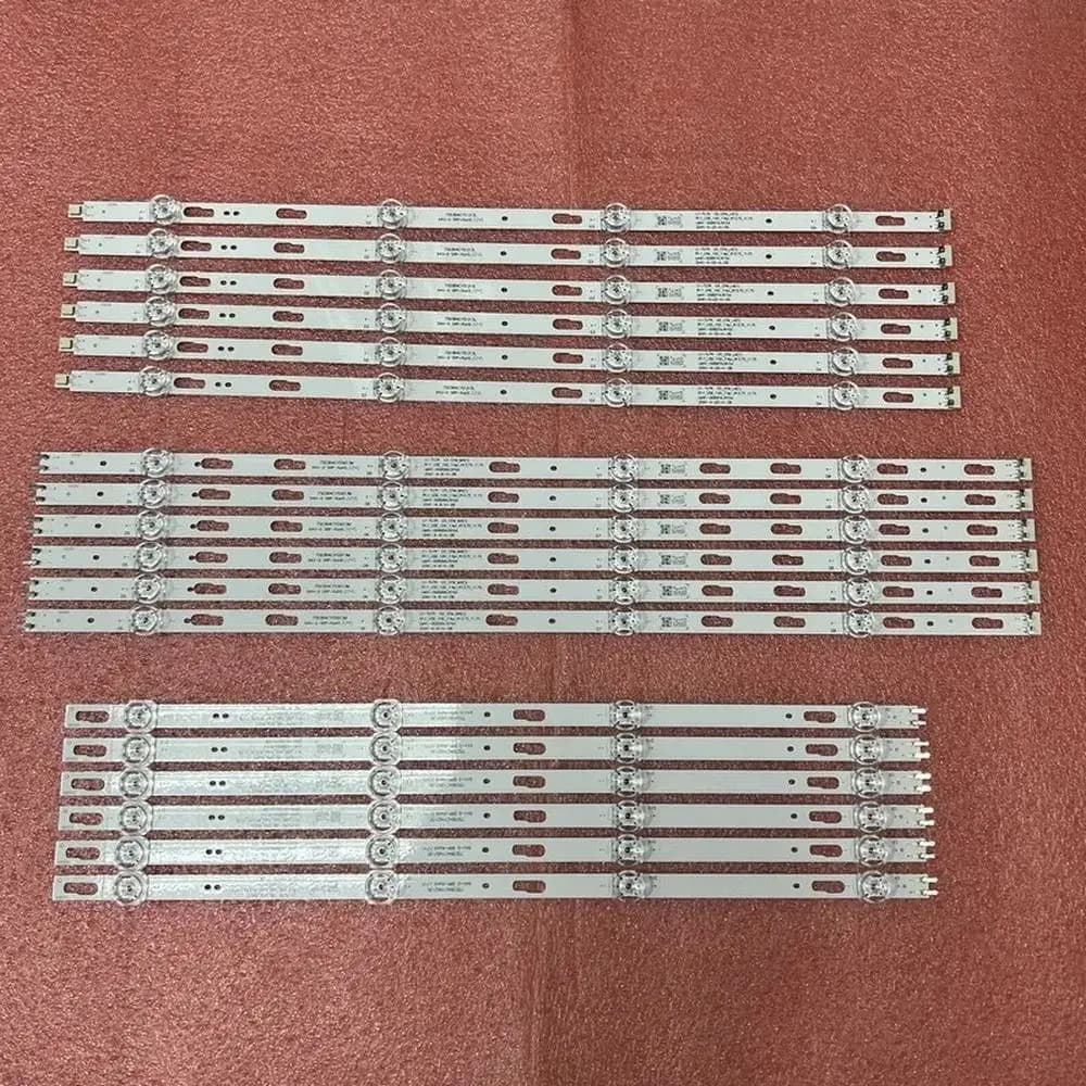 Bande LED pour Samsung UE75TU7025K UE75AU7105K 75TU8000 UE75TU7125K UE75TU7000 UE75TU8000K UE75TU702