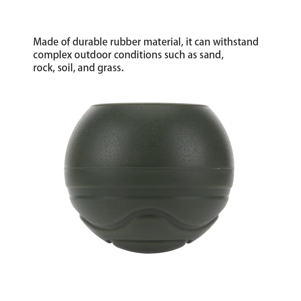 Capuchons de protection antidérapants pour pieds de chaise de camping, 4 pièces, absorption des choc
