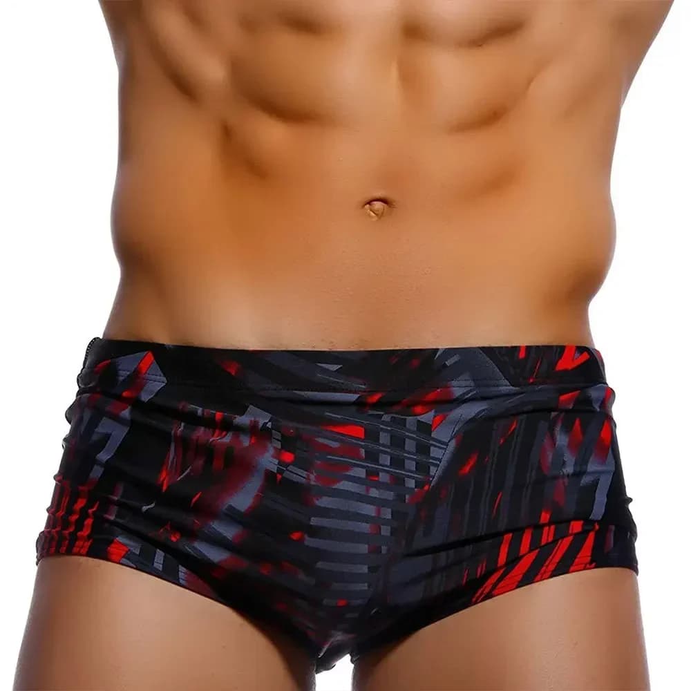 Hommes maillots de bain brésilien coupe traditionnelle maillots de bain bain Bikini Surf Boxer slips