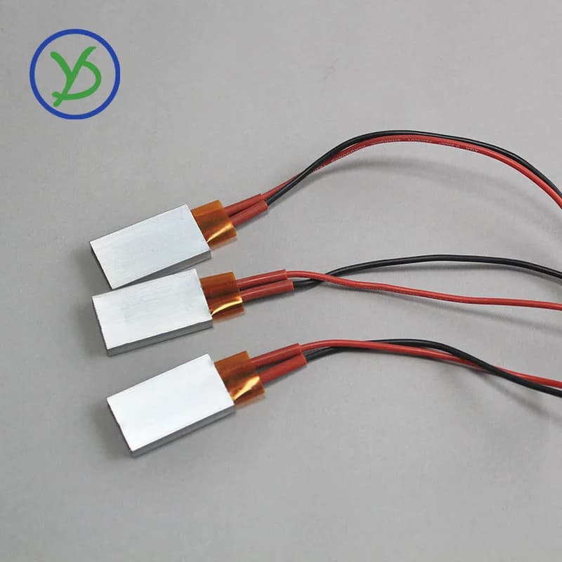 Feuille chauffante en céramique PTC à température constante 12V ~ 220V, plaque chauffante à coque en