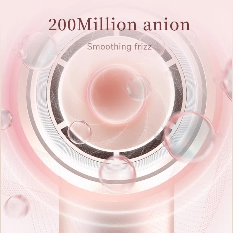 DOCO sèche-cheveux haute vitesse 75 m/s 200 millions d'ions négatifs soins capillaires 110000 tr/min