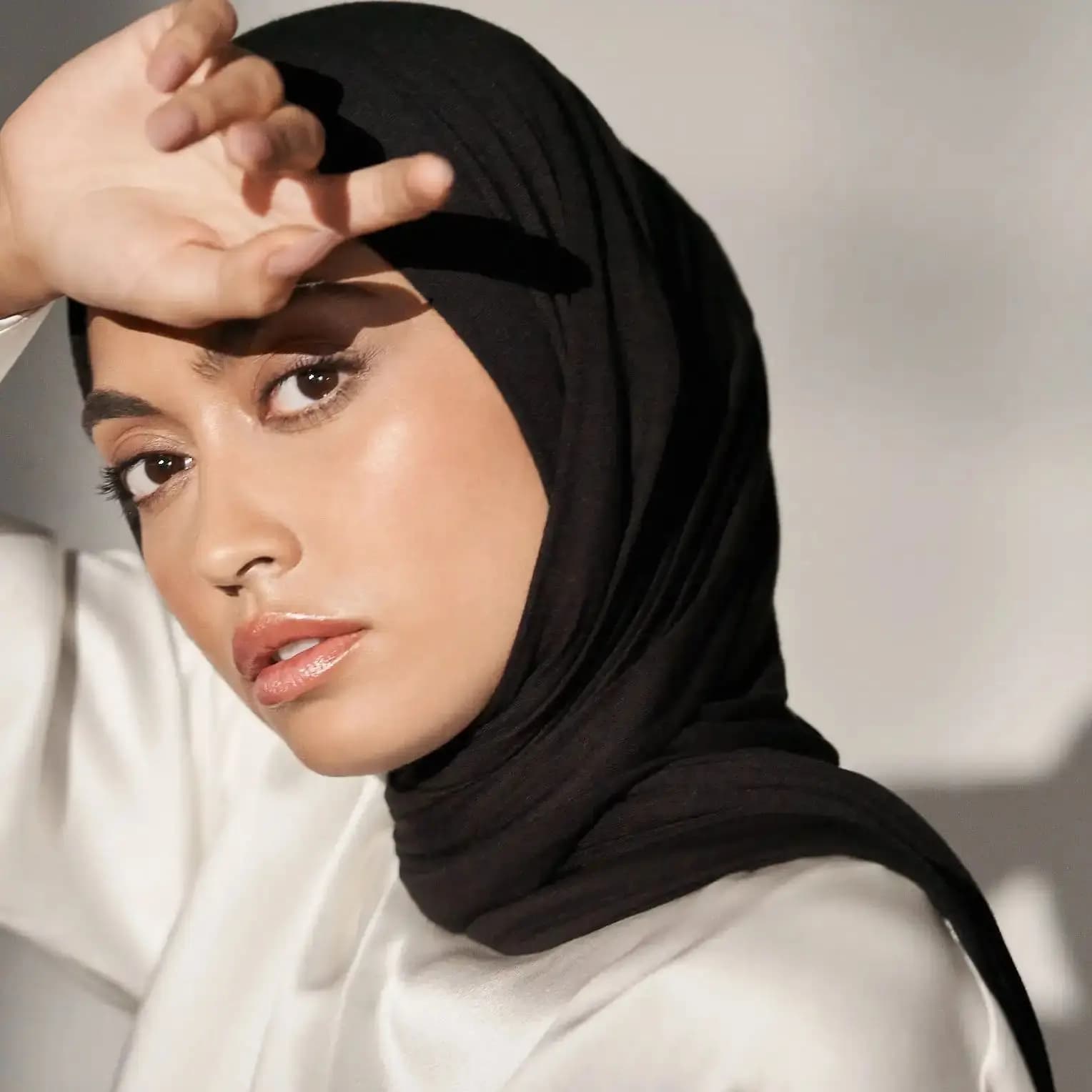 29 couleurs pas cher Jersey Hijab écharpe solide musulman longues foulards Turban châle élastique co