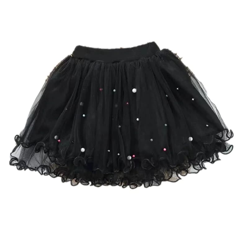 Bébé filles Tutu jupe moelleuse enfant en bas âge princesse Ballet danse Tulle maille jupe enfants g