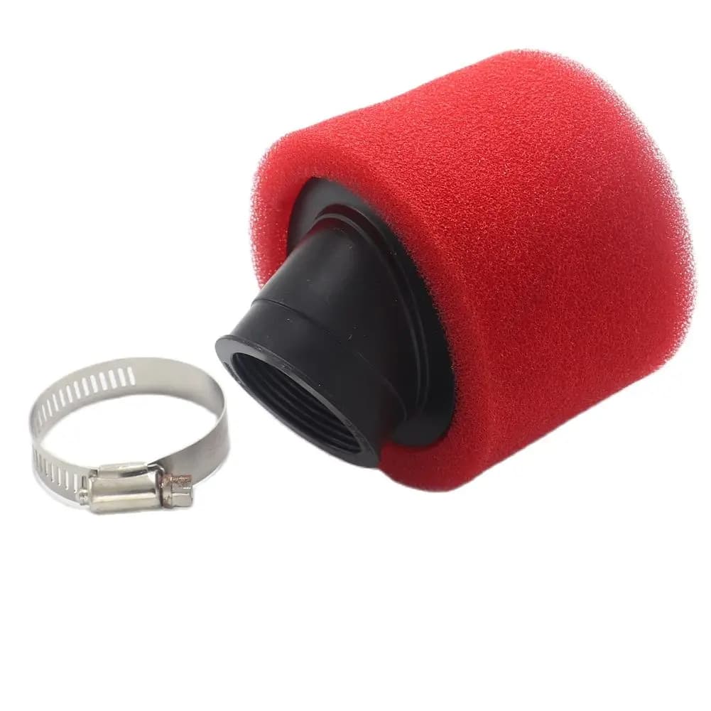 Filtre à Air en mousse noir et rouge, 35mm 38mm 42mm 45mm 48mm 50mm 60mm, éponge nettoyante pour cyc