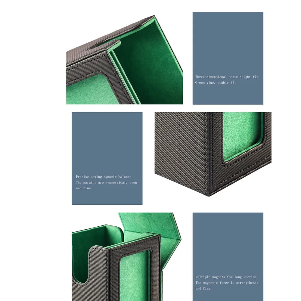 Boîte de rangement pour cartes de jeu avancées, boîte à cartes, clip pour cartes de sport, jouet, 10