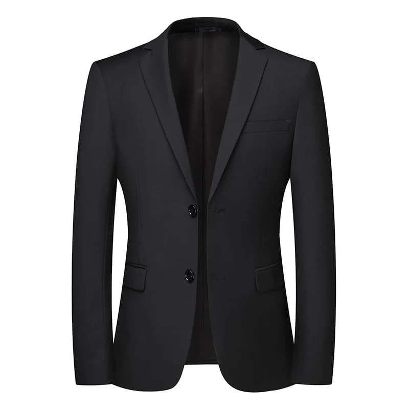 Blazer nouveaux hommes mode affaires couleur unie Style britannique travail professionnel marié robe