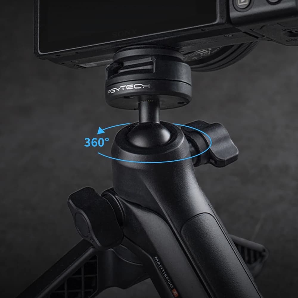 IcalYTECH-Mantispod Z Selfie Stick avec poignée, trépied à 3 voies, Vlogger vidéo, étanche, OSMO Act