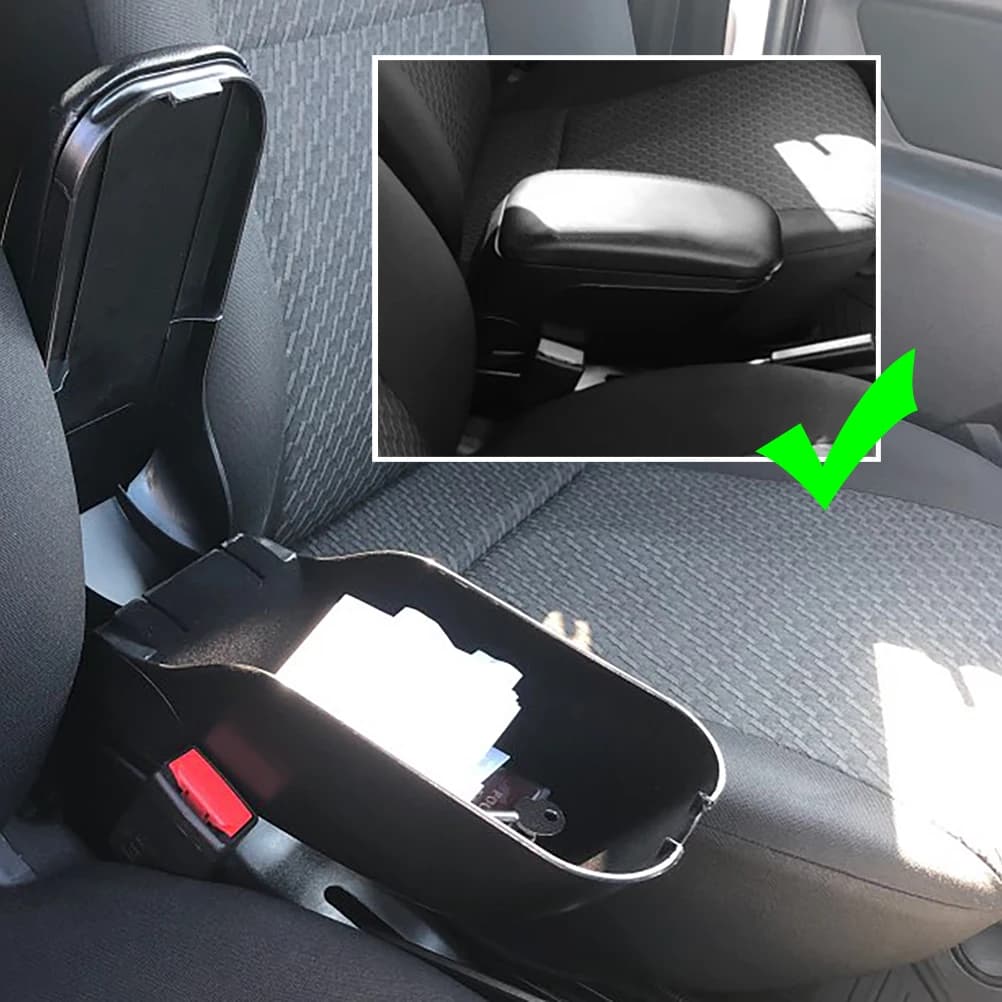 Boîte d'accoudoir de voiture pour Renault Dacia Duster, tiroir central, contenu supérieur coulissant