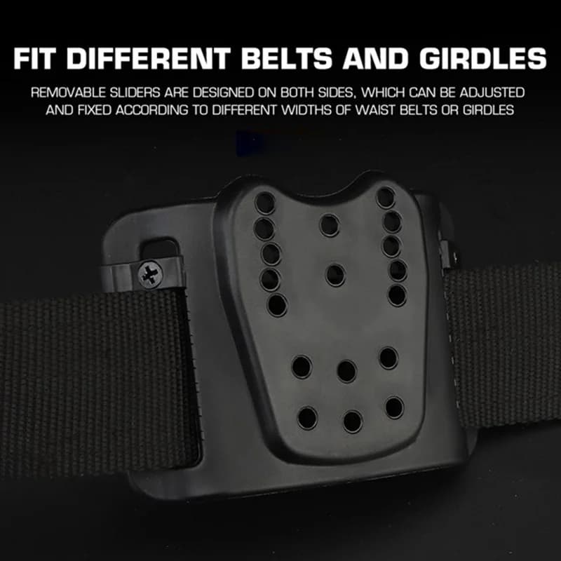 Boucle de ceinture universelle, multi-trous, adaptateur de ceinture, adapté aux étuis Kydex, adaptat
