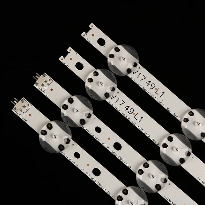 Bande LED compatible avec LLG 49 V17 49UJ670V 49UV340C 49UJ6565 ART3 2862 2863 6916L-2862A 6916L-286
