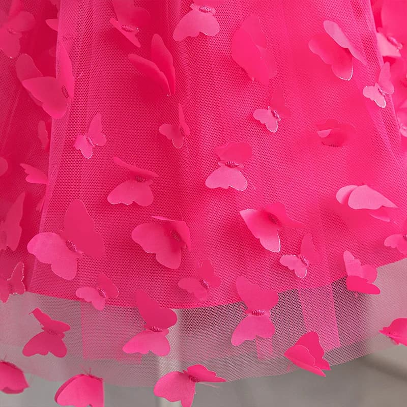 Robe de princesse d'anniversaire pour filles, vêtements pour enfants, tenues de fête Mickey Minnie M