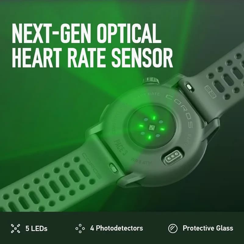 PACE 3 Sport Watch GPS, léger et confortable, autonomie de 17 jours, GPS double fréquence, fréquence