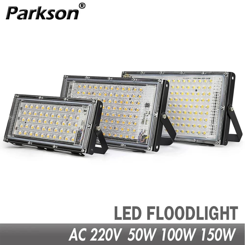 50W 100W 150W LED projecteur IP65 étanche AC 220V projecteur extérieur projecteur LED réflecteur lam