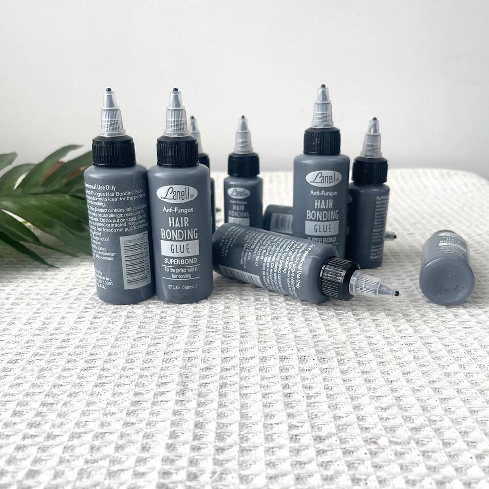 Colle imperméable pour liaison de cheveux, outil toupet, liquide adhésif pour faux cils, colle pour 