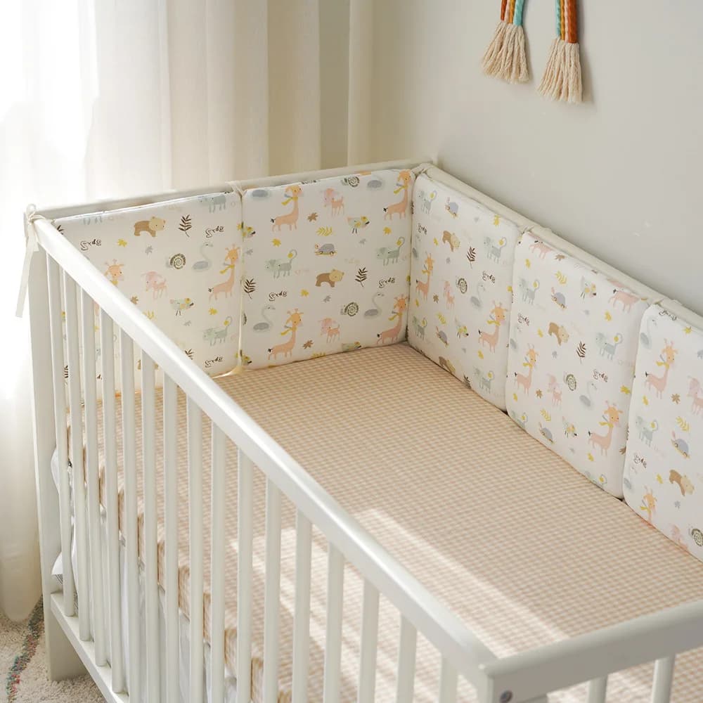 Pare-chocs anti-collision lavable pour lit de bébé, garde-corps de lit pour nouveau-né, sécurité, R6