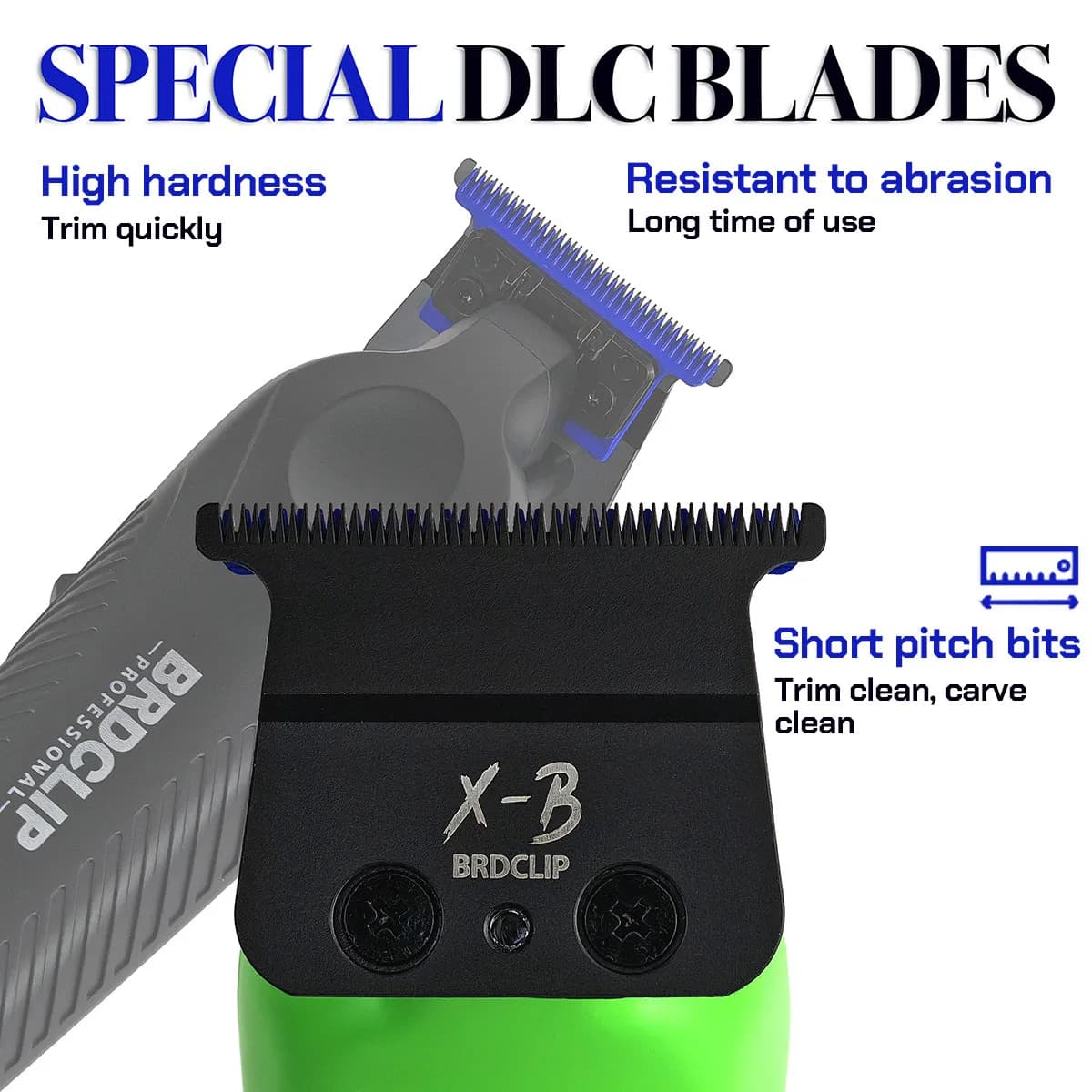 BRDCLIP 9615 tondeuse à cheveux professionnelle pour homme 9000 tr/min finition de barbier tondeuse 