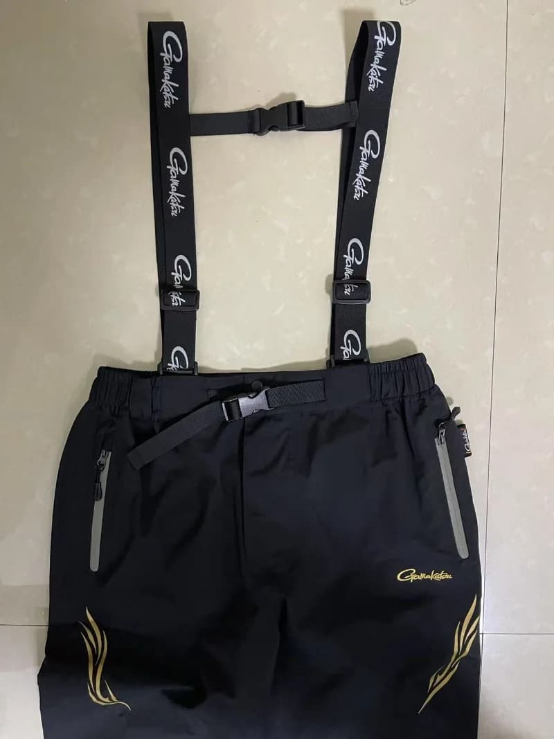 Vêtements de pêche Gamakatsu pour hommes, combinaisons de pêche imperméables et solides, veste et pa