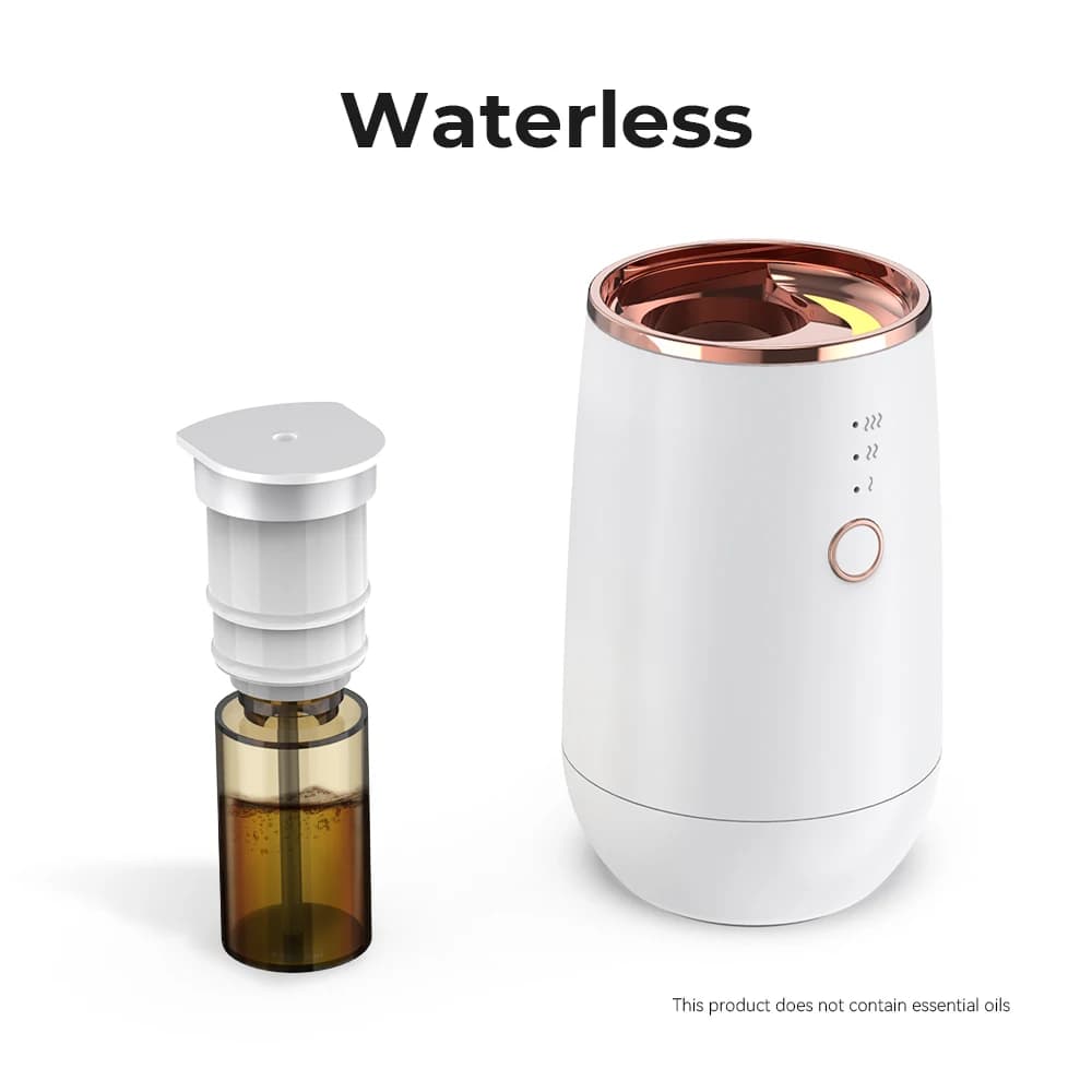 Mini diffuseur d'huiles essentielles sans eau pour voiture, diffuseur d'aromathérapie de parfum de v