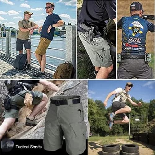 Shorts hommes urbain militaire imperméable Cargo tactique Shorts mâle extérieur camouflage respirant