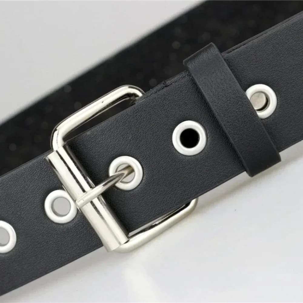 Nouvelle ceinture à rivets carrés 2026, ceinture en métal à pyramides, ceinture punk pour hommes et 