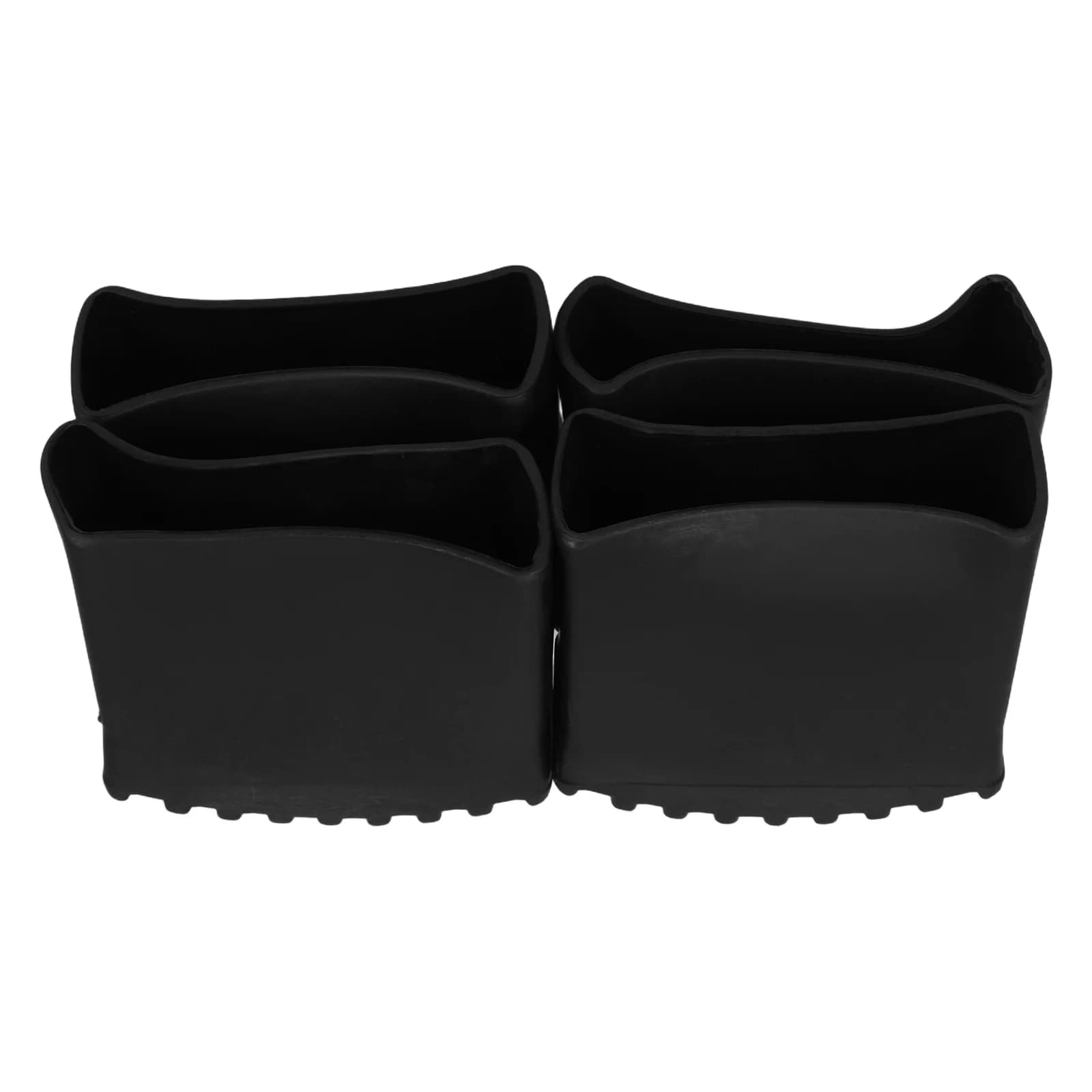 Couvre-pieds d'échelle pliants, 4 pièces, coussinets de pieds en caoutchouc antidérapants, pare-choc