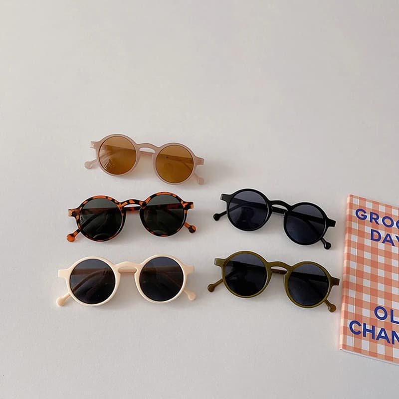 Lunettes de soleil à la mode pour enfants, ChimRunning, Lunettes de soleil à volume personnalisé, De