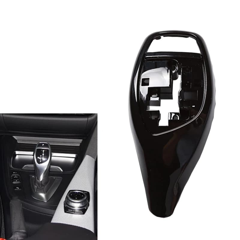 Couvercle de levier de changement de vitesse de voiture noir brillant, pour BMW F30 F10 F32 F33 F31 