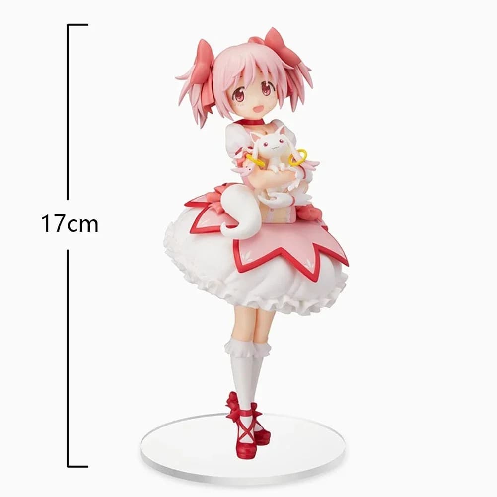 22 cm PMMM fille magique Anime Figure Kaname Madoka Figurine Kawaii Akemi Homura Figurine mignon Lol