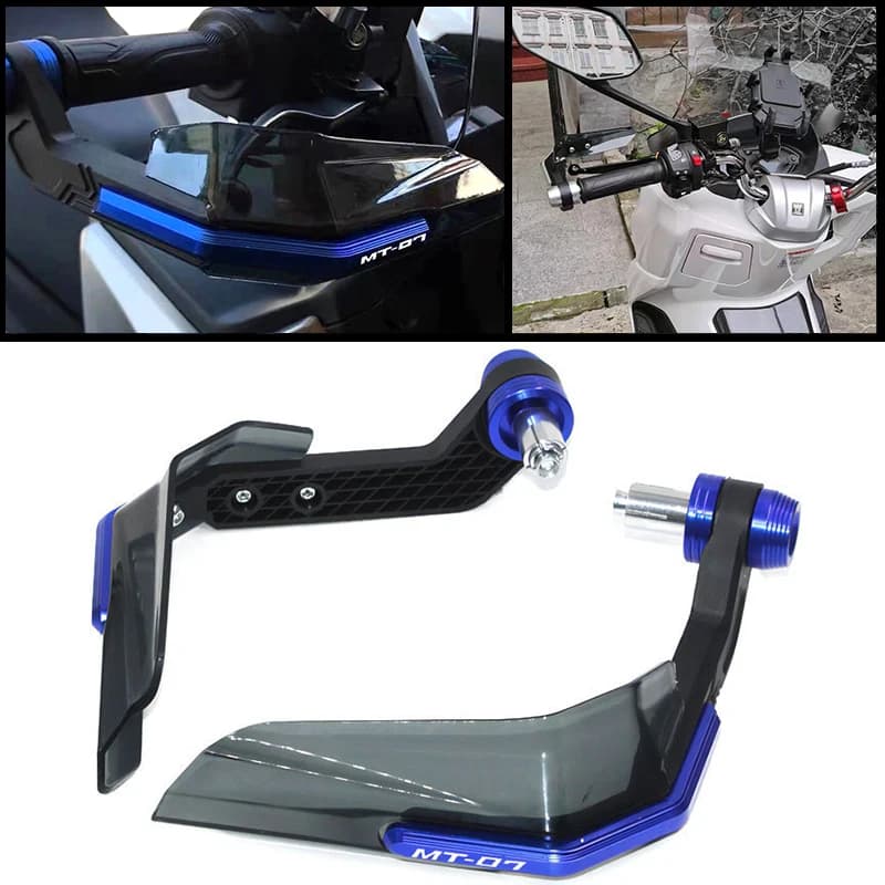 Pour MT07 FZ07 trucs MT-07 FZ 07 2015 2016 2017 2018 2019 2020 Moto Handguard Bouclier Main Garde Pr