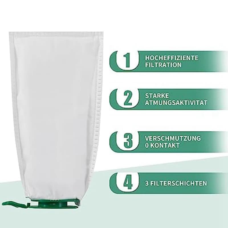 Sacs à poussière pour aspirateur Vorwerk Kobold VB100 yen 100, sacs filtrants avec 3 pièces de recha