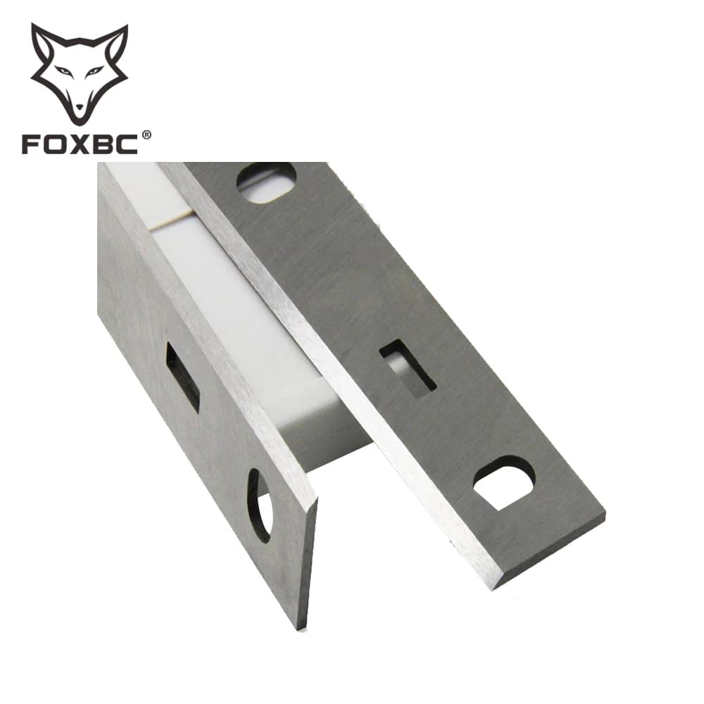 FOXBC – lames de raboteuse, 210x22x1.8mm, HSS, outils de coupe pour rabotteuse de bois, 8 pouces, po