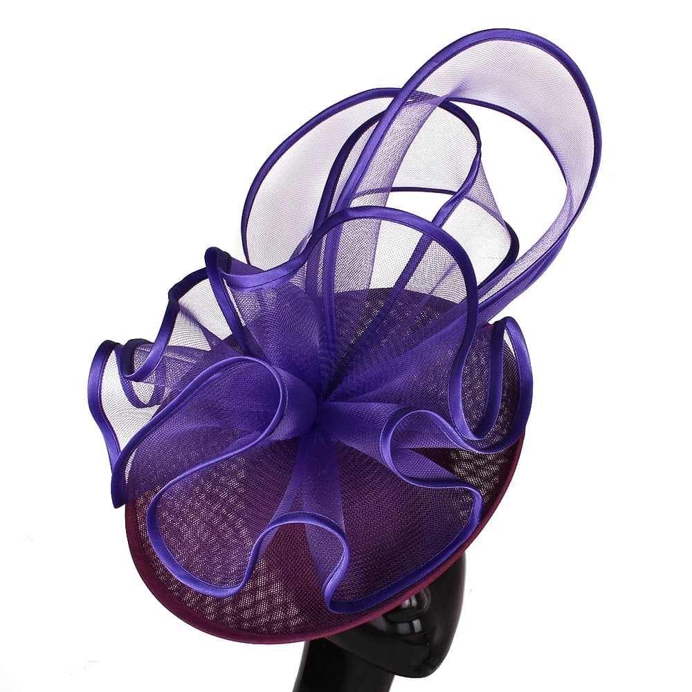 Nouveau dames Fascinator fleur chapeau pour femmes Derby fête chapellerie casquette florale mode cha
