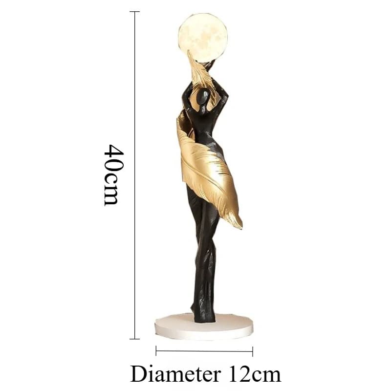 Figurines esthétiques, ornements créatifs, Sculptures intérieures modernes, accessoires de décoratio