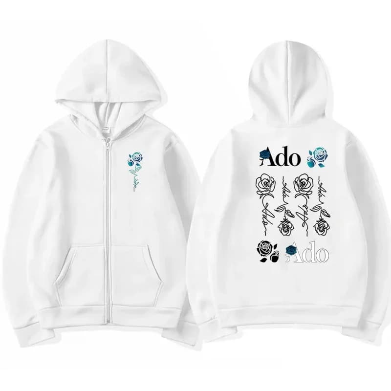 2025 Ado graphique imprimé sweat à capuche avec fermeture éclair automne hiver hommes femmes décontr