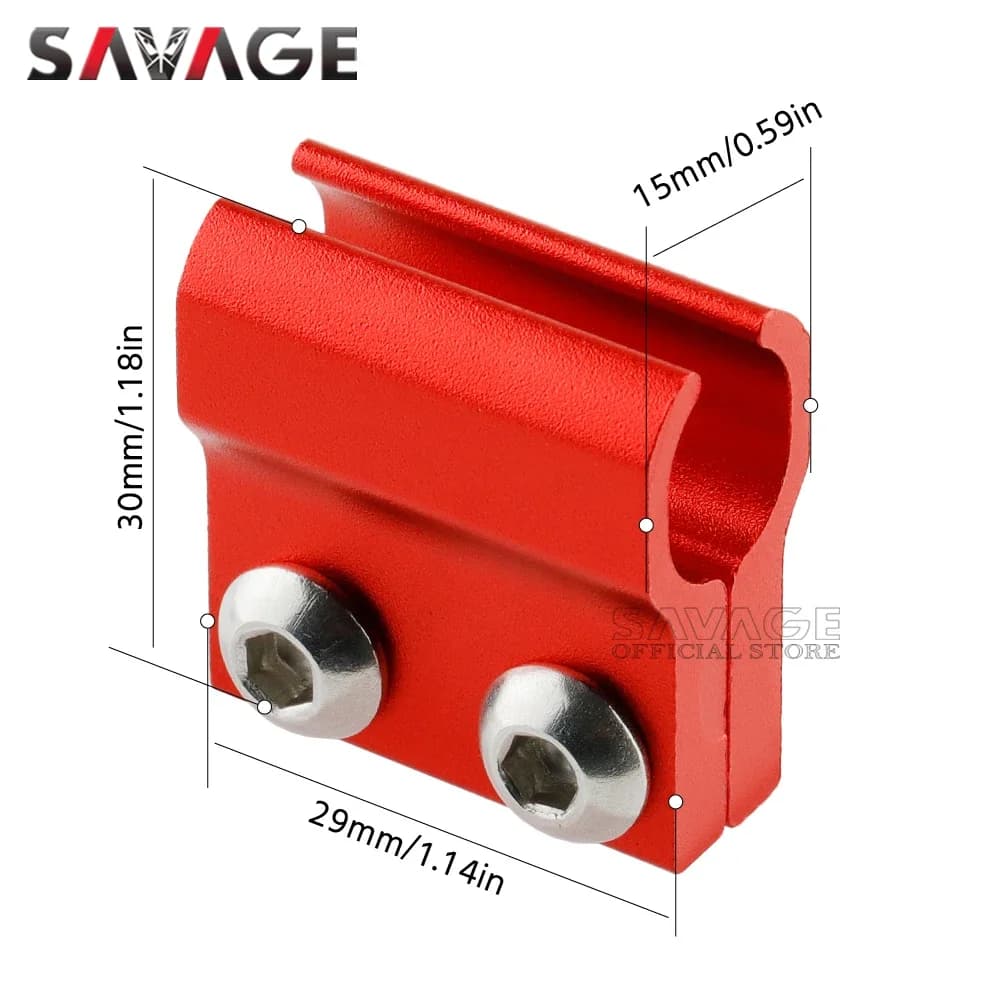 Guide de support de serrage pour tuyau de frein avant CR, pour HONDA CR80R CR85R CR125R CR250R CR500