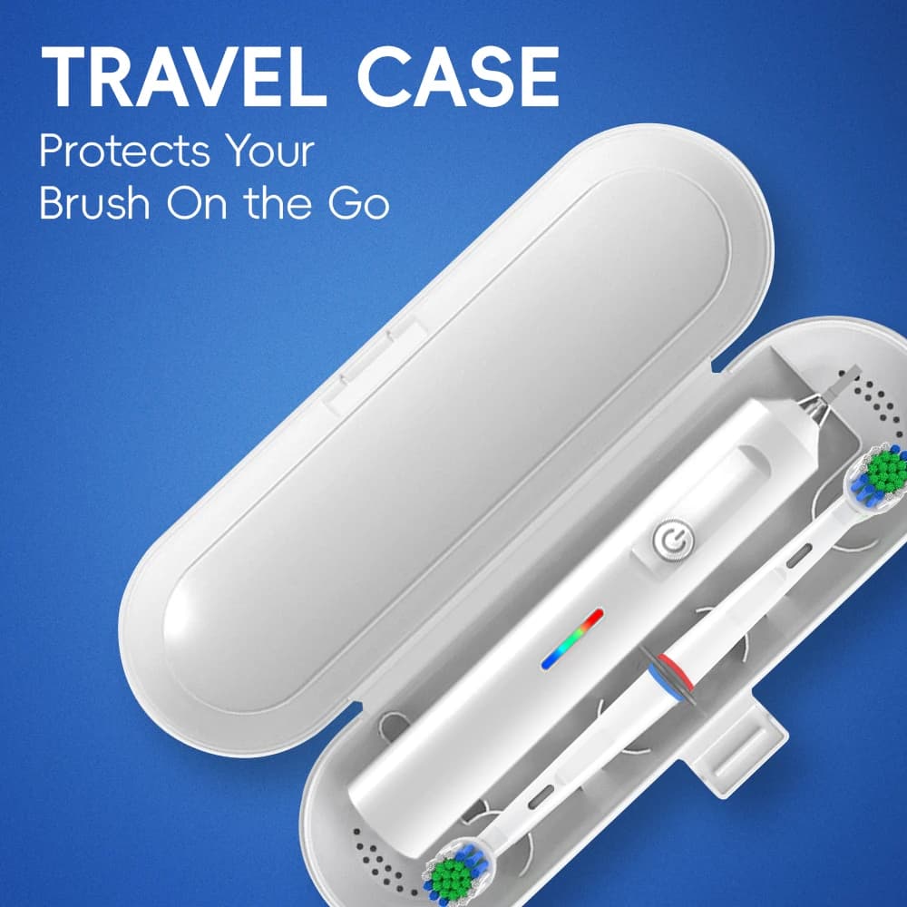 Brosse à dents électrique rotative, brosse à dents électrique rotative rechargeable rapide USB 3 mod