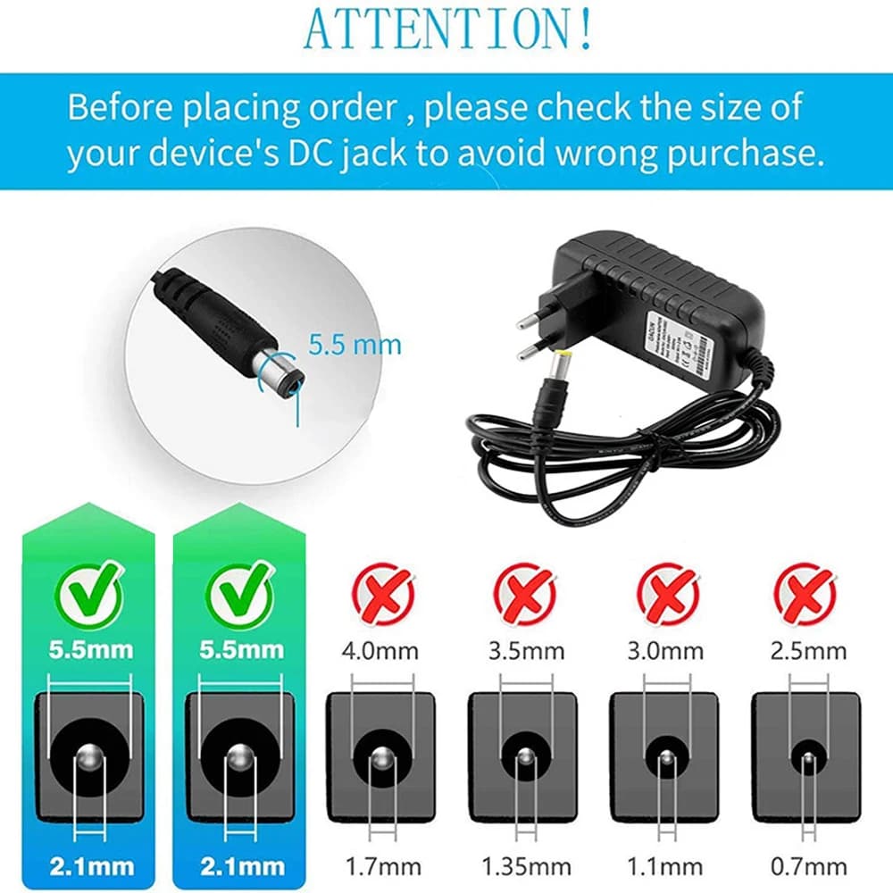 Adaptateur d'alimentation AC 110V - 220V DC 5V 12V 24 V, l'autorisation pipeline 3A 5A snap8A 10A 5 