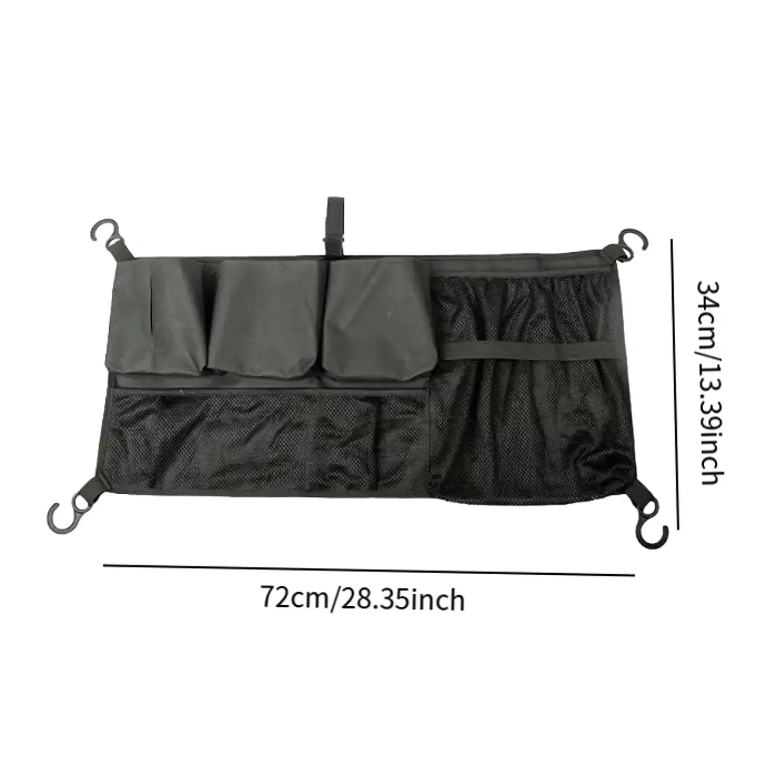 Filet de chargement pour chariot de poussette, organisateur d'accessoires de chariot compatible avec
