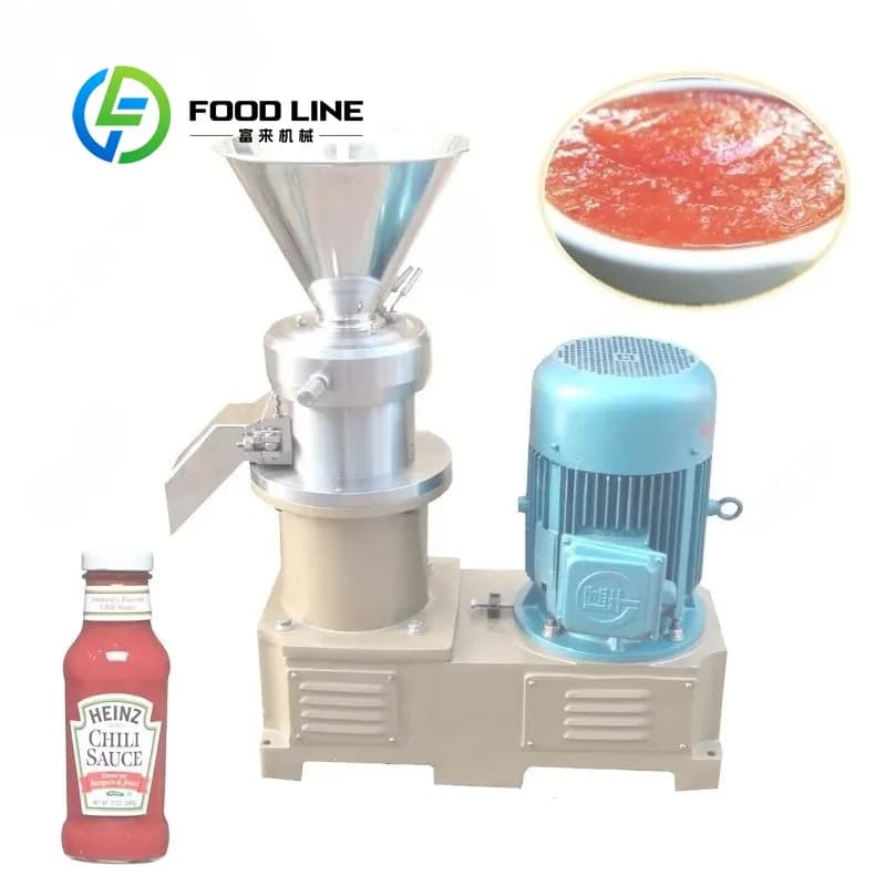 Machine de traitement de sauce au piment chaude personnalisée en acier inoxydable, machine de fabric