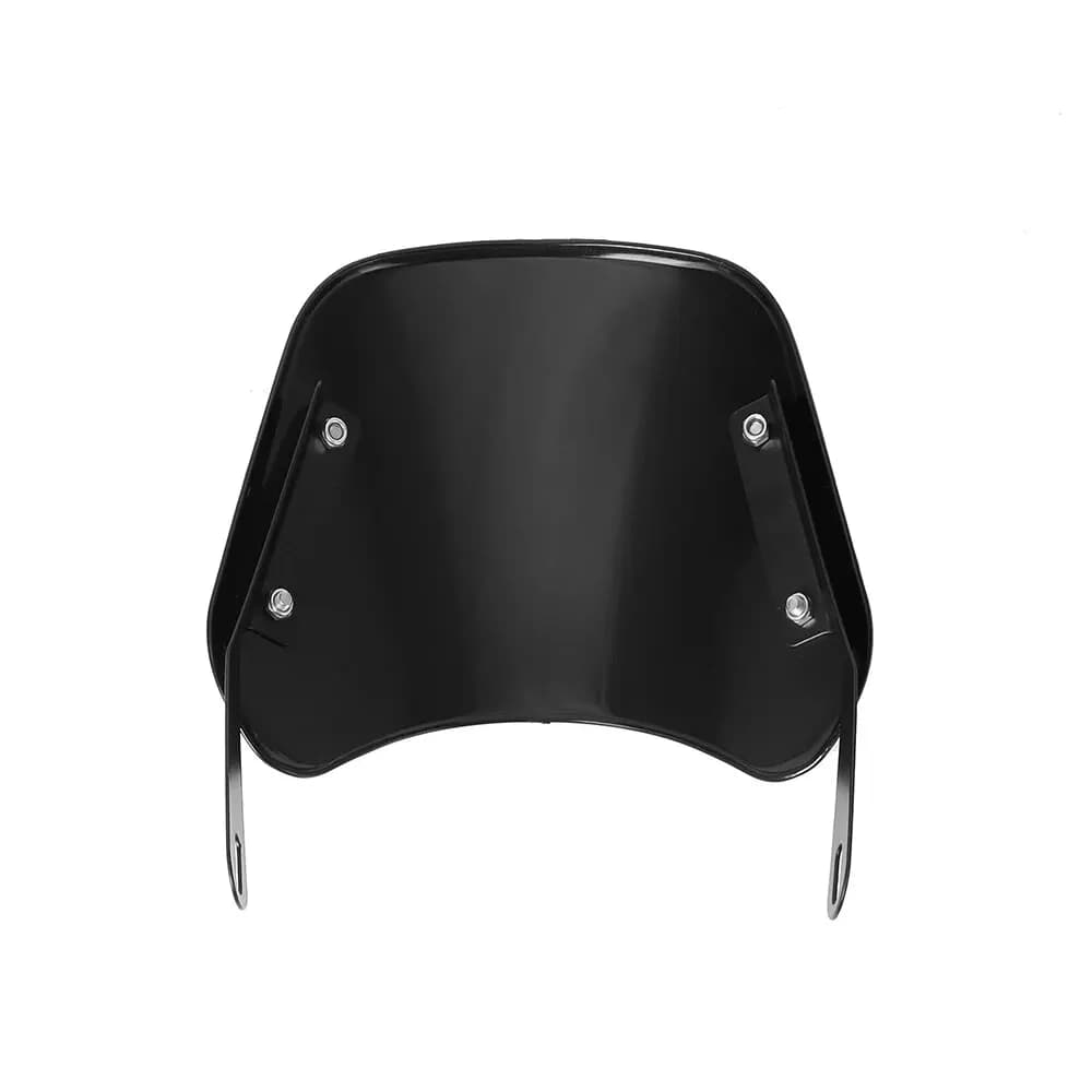 Déflecteur de vent universel noir, carénage de pare-brise pour moto Yamaha Kawasaki Suzuki Cafe Race