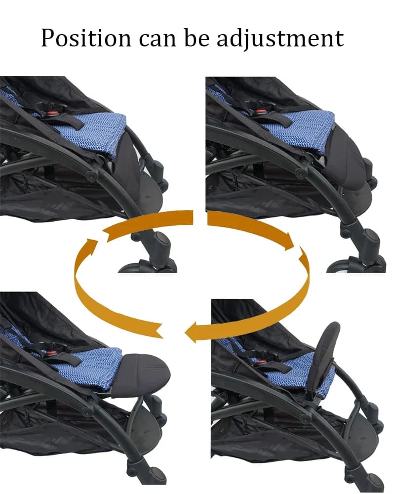 Accessoires de poussette pour bébé 1:1, repose-pieds étendu Compatible avec Babyzen YOYO et Babyzen 