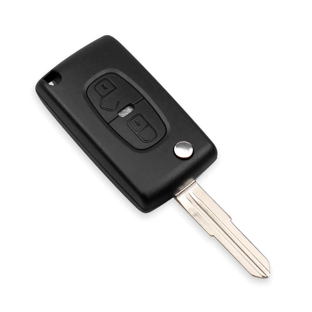 KEYYOU – coque de clé de voiture, coque de clé à distance, nouvelle clé pour citroën c-crosser C4 Fo