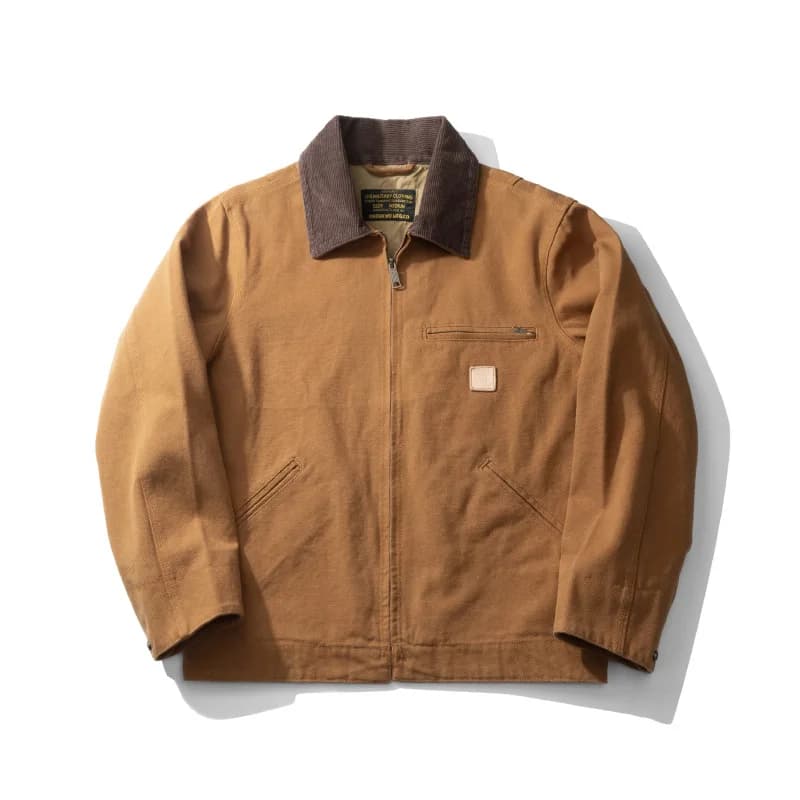 Veste de vol courte rétro pour homme, maillot aviateur coupe-vent, camping en plein air, trekking, e