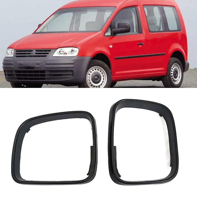 Cadre de rétroviseur latéral de porte de voiture, revêtement d'habillage de porte pour VW Transporte