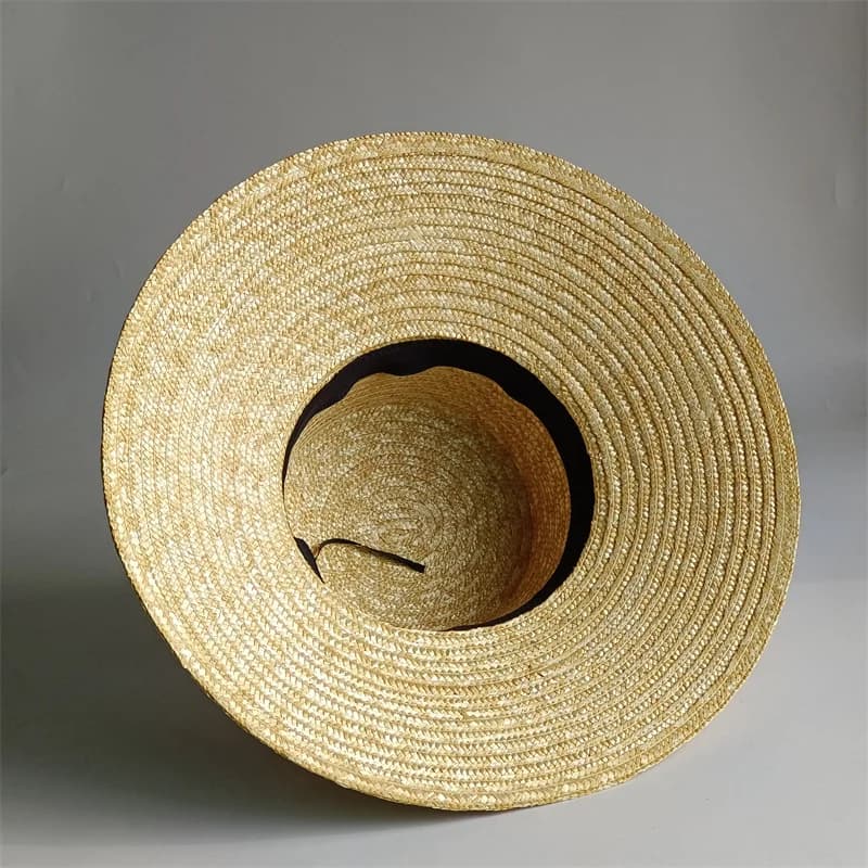Chapeau d'été en paille, élégant style français, pour femmes, voyage en bord de mer, chapeau de sole